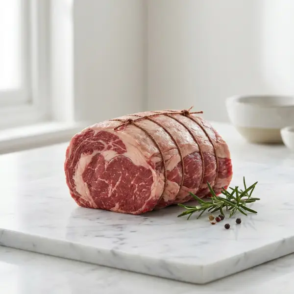 Arrosto di vitellone legato a mano