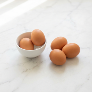 Uova fresche di giornata