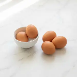 Uova fresche di giornata